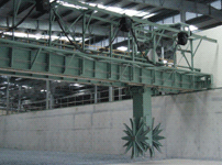 Sewage sludge treatment equipment