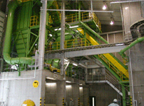 Bulk-waste-shredding equipment